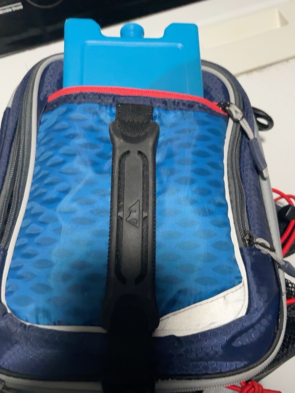 AZ Pro Insulated Lunch Bag Cooler Blue w/ Ice Pack & Shoulder Strap – New